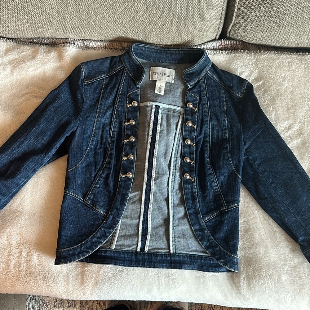 White House Black Market Jean Jacket